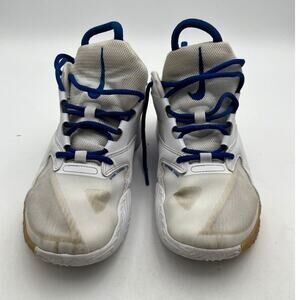 Nike Air Zoom Hyperace 3 Women's Volleyball Shoes White Blue Gum Size 8 FQ7074
